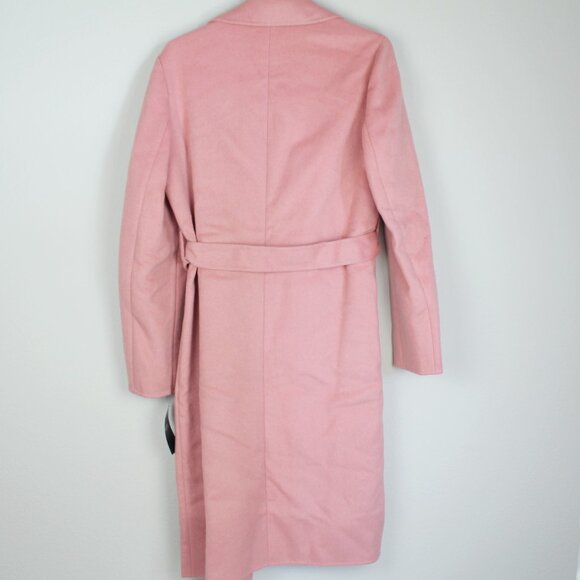 NWT LAUREN RALPH LAUREN Double Face Wool Blend Wrap Coat for Work to Events - Picture 6 of 10